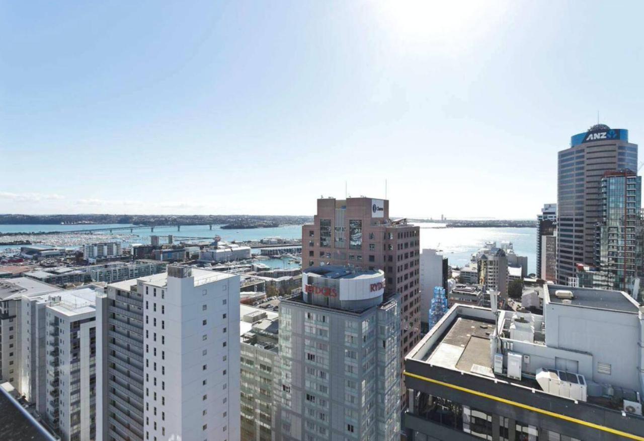 أوكلاند Modern 2 Bedroom Apartment 1 Minute To Skytower المظهر الخارجي الصورة